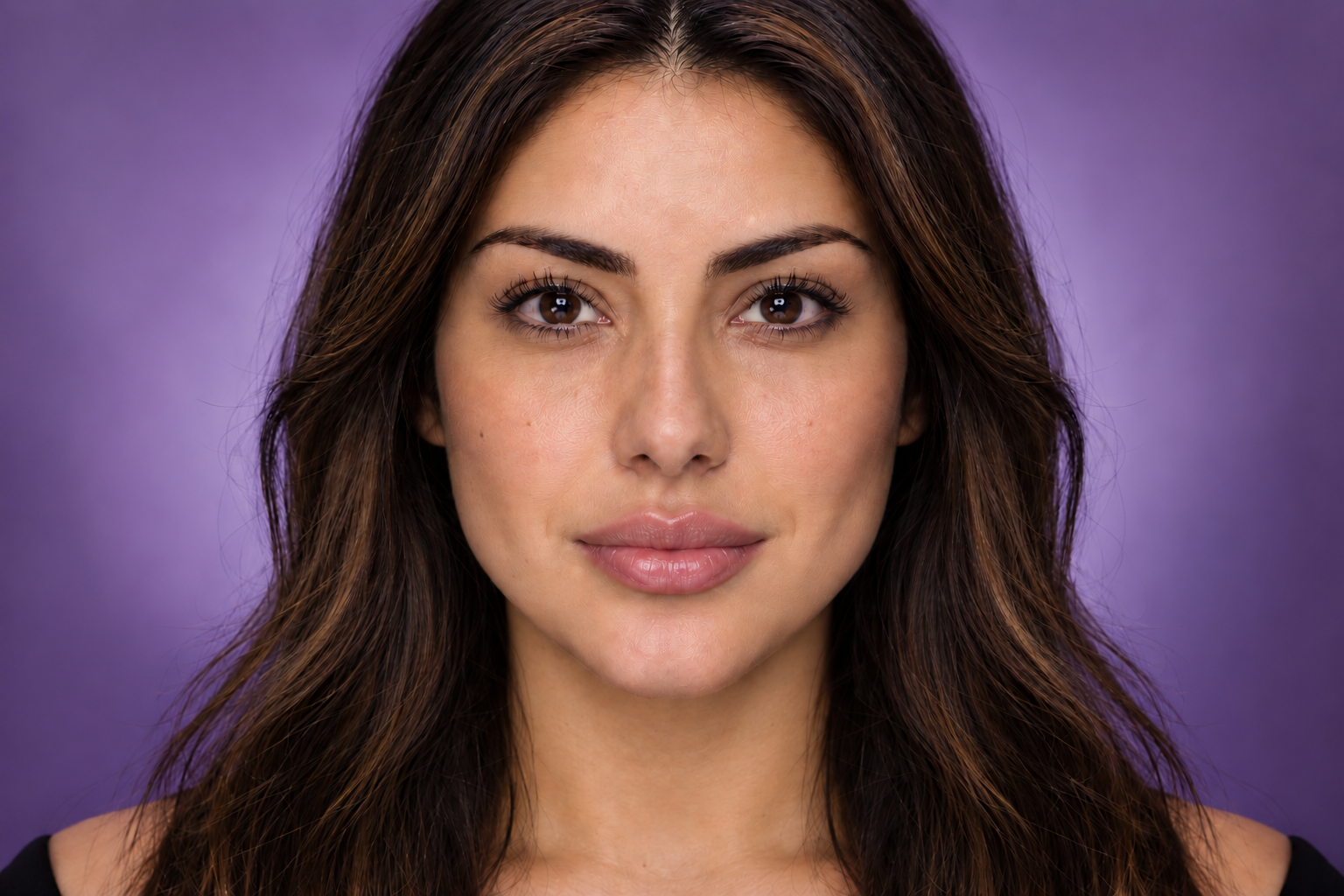 Simulación orientativa de armonización facial y aumento de labios